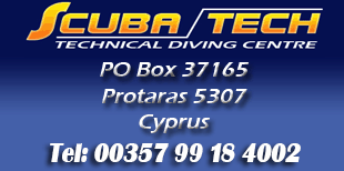contact scuba tech divers to dive cyprus