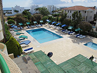Mandalena Hotel Pool area
