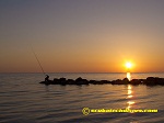 Cyprus sunrise in summer
