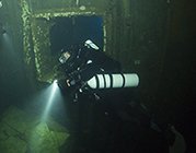 rebreather divers in cyprus