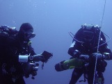 technical divers on twinsets and rebreathers diving cyprus with scuba tech cyprus