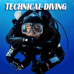 Technical diving and rebreather training courses from PADI TECREC and TDI in Cyprus