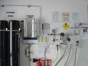 gas blending panel that we use for partial pressure blending of nitrox and trimix in cyprus