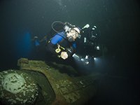 scuba diving pictures of Zenobia wreck in Cyprus