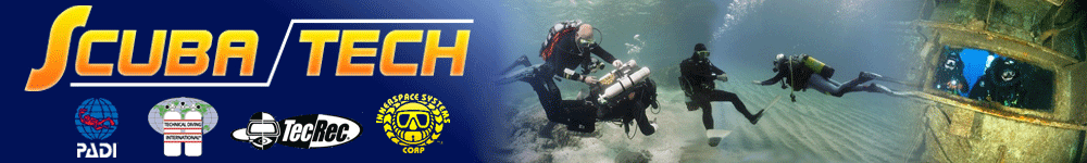Scuba Tech divers in Cyprus. Diver training, recreational courses, rebreather courses