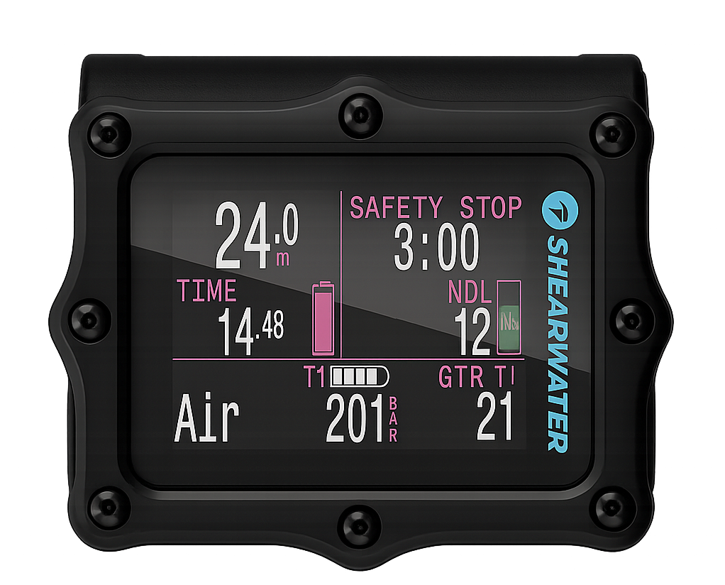 shearwater perdix 2 rec and tech diving computer