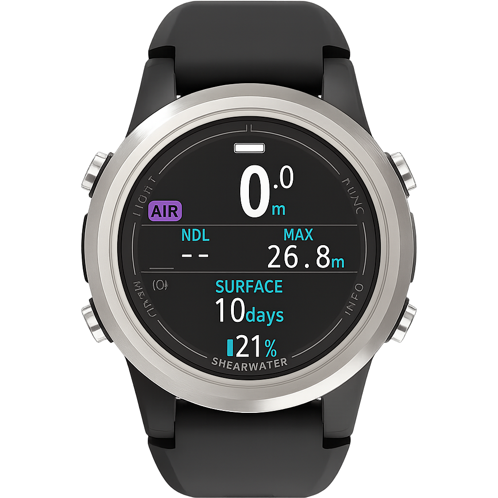 shearwater Tern recreational diving computer
