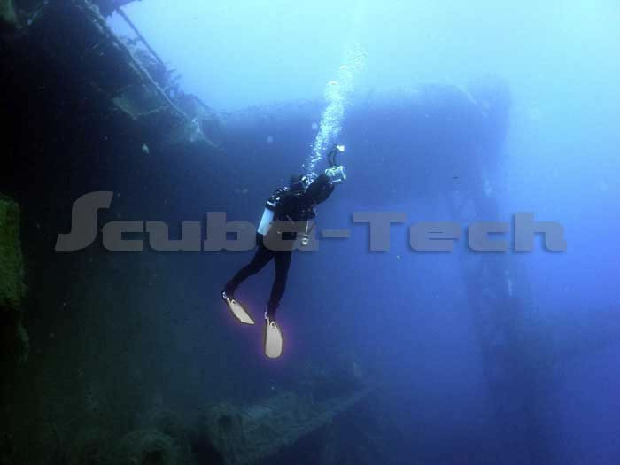 PADI video specialty in Cyprus on zenobia